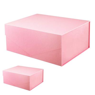 China Custom Biodegradable Magnetic Biodegradable Makeup Gift Box Hard Cover Book Tray EVA Closure Ribbon Cosmetic Jewelry Boxes Packaging for sale