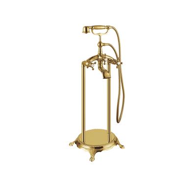 China Without slide bar new products in china market gold tub faucet style shower and tub faucet classic for sale