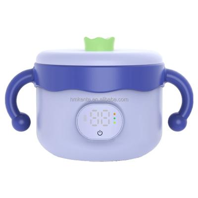 China BPA Free Lithium Battery Kids Vacuum Baby Insulated Insulated Soup Bowls To Keep Food Hot And Baby Food Warmer Electric Heating Bowl for sale