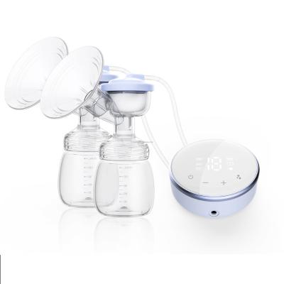 China OEM BPA Free Design Low Noise Rechargeable Dual Electric BreastPump For Baby Automatic Feeding Breast Pump for sale