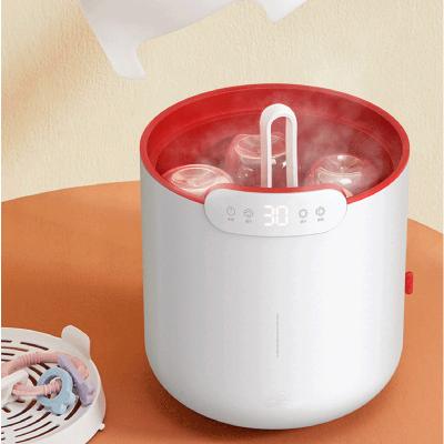 China Best Large Capacity Baby Bottle BPA Free Multifunctional Electric Steam Sterilizer Baby Milk And Drier Sterilizer for sale