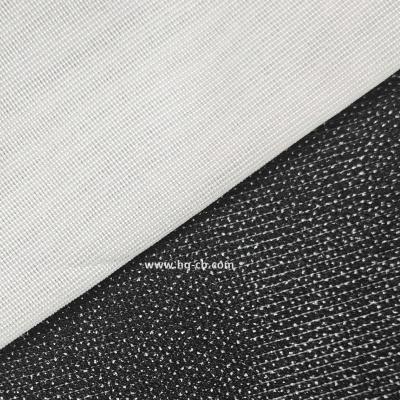 China Elastic Chinese Manufacturer Quality Guaranteed Knitted Fusible Interlining Fabric for sale