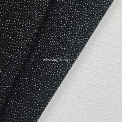 China Interlining elastic woven polyester for garment dress and hot sales for sale