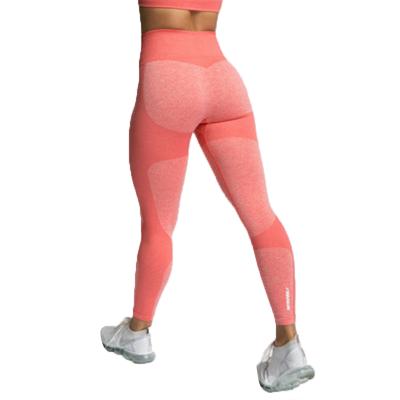 China Multicolor Customized Large Size Quick Dry Women's Fitness Peach Hip Breathable Yoga Cropped Gaiters for sale