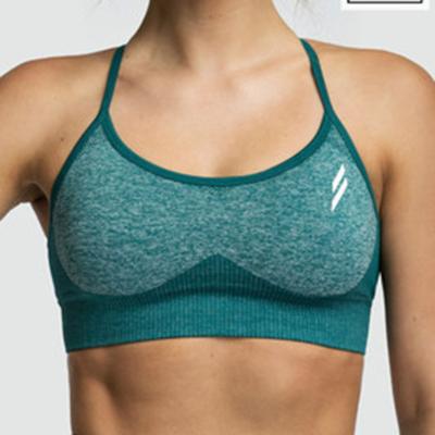 China Breathable Back Fitness Sports Design Full Radio Cup Padded Tank TopYoga Bra for sale