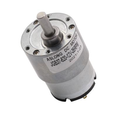 China 37mm Diameter 12v 24v 6v JGB37-520 High Torque Explosion Proof High Torque Dc Speed ​​Electric Motor Widely Useful 37mm For Robot for sale