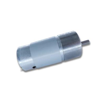 China Totally Enclosed Low Speed ​​Electric Motor 37mm Diameter JGB37-555 High Torque 35w 24 Volt DC 12 Volt Permanent Magnet Brush IE 2 SPEED MOTOR 6mm for sale