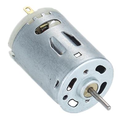 China ASLONG RS385 mini 12v 24v 4hp totally enclosed high quality micro dc electric motor for vending machine hair dryer motor for sale