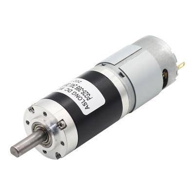 China Customized totally enclosed dc 24v high torque gear motor 32mm planetary low noise reduction motor for robotics for sale