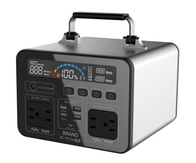 China Waterproof 500w Car Power Station 400w 500wh Solar Power Station Portable Generator for sale