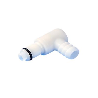 China Plastic Type 90 Universal Quick Shaft Elbow Quick Coupling for sale