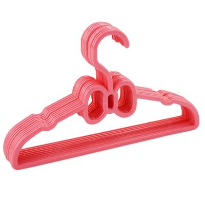 China CHARISME Children's Room Closet Plastic Baby Slim and Light Kids Coat Hangers for Clothes for sale