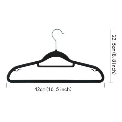 China CHARISMA Eco-friendly Material Laundry Plastic Clothes Coat Hangers Bulk Non Slip Slim Thin Plastic Coat Hangers With 360 Rotating Hook for sale