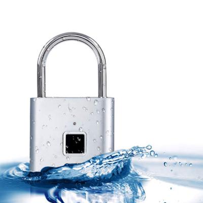 China Widely Use High Security USB Fingerprint Master Lock Padlock Outdoor Rechargeable Smart Padlock ttlock Time Lock for sale