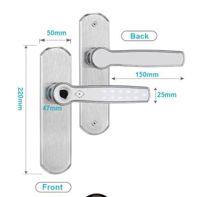 China Home/Apartment/Airbnb/Rental Security APP Evert Smart Office Room/Home & Hotel TTLOCK Digital Door Lock System Made in China for sale