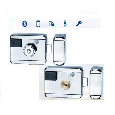 China Fingerprint keyless card Zine alloy TTLOCK tuya IC lock cylinder smart door with key safe biometric electronic electronic smart lock for sale