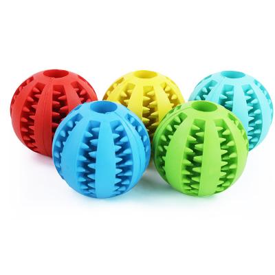 China Sustainable Dog IQ Game Natural Rubber Slow Driver Chew Toys Pet Puzzle Interactive Food Rubber Dog Treat Ball Toy for sale