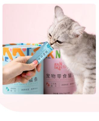 China Viable Factory Wholesale High Quality Pet Snacks Cat Strips for sale