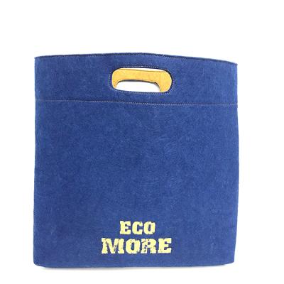 China Recycled shopping bag reusable eco non woven gift bags promotional viable felt non woven shopping bag with logos for sale