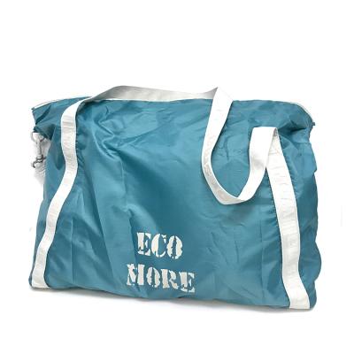 China Eco-Friendly Material Travel Packing Storage Organizer PET Luggage Bag Sustainable Recycled Foldable Foldable Bags for sale