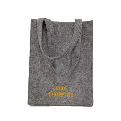 China Custom Handled Sustainable Packaging Hot Storage Bag RPET RPET Recycled Felt Bag for sale