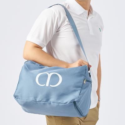 China NATIONAL Men's Gym Bags Style Shoulder Bag RPET Custom Viable Fabric Cross - Body Bag for sale