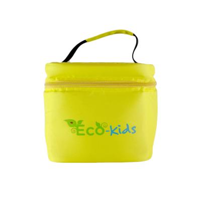 China Sustainable Eco-Friendly Outdoor Thermal Lunch Cooler Bag RPET Recycled Fabric Hot Food Delivery Bag for sale