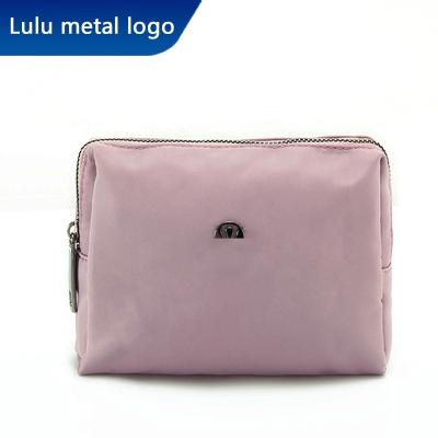 China Lulu Original Factory Zipper Advanced Waterproof Handheld Bag Fitness Yoga Female Portable Portable Cosmetic Bag YD02 for sale