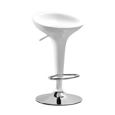 China Modern Bar Furniture Morden ABS Bar Stool / ABS Adjustable Chair Popular White Bar Chair for sale