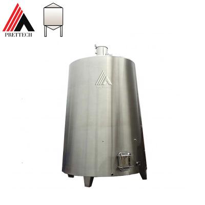 China Hotels Stainless Steel Fermenter Tank Cone Shaped Fermentation Tank Suppliers for sale