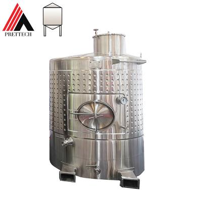 China Portable Winemaking Forkable SS304 Wine Storage Fermentation Tank for sale