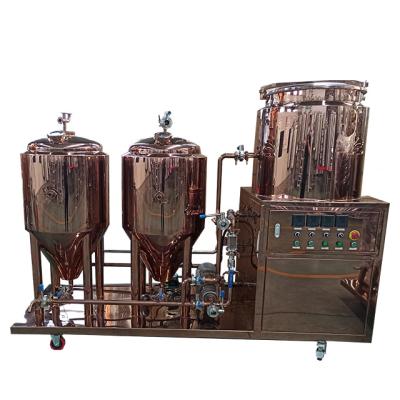 China Brewery Beer 50L Brewhouse Copper Beer Fermenter For Brewery for sale