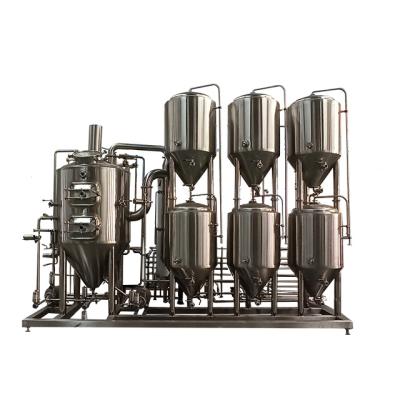 China Brewery Beer Brewery Sus304 Rotate Head Micro Brewhouse 300L For Brewery Homebrewers for sale