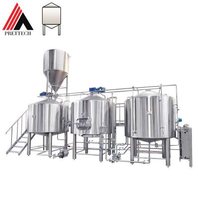 China Automatic Brew Plant Craft Beer Brewing Equipment Machine System For Micro Brewery Plant for sale