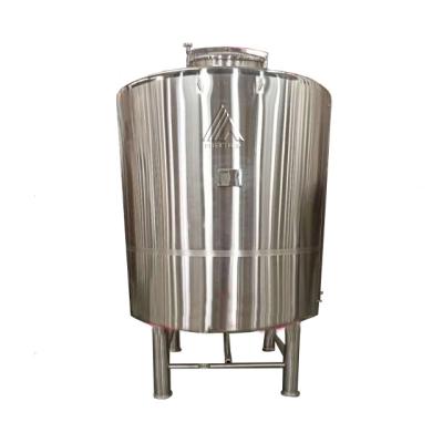 China 4 Legs With Feet Adjustable Cold Water Vessel SUS304 Stainless Steel Liquid Tank For Brewery for sale