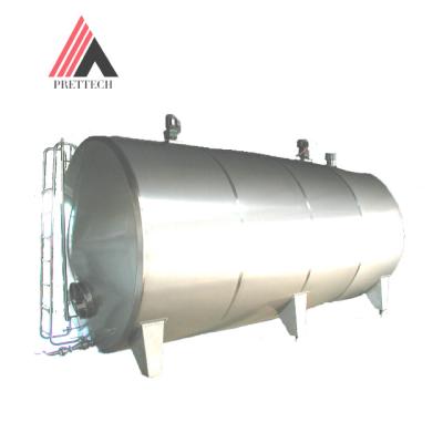 China 2000L milk plant line equipment for processing milk milk coolant milk storage tank for dairy for sale