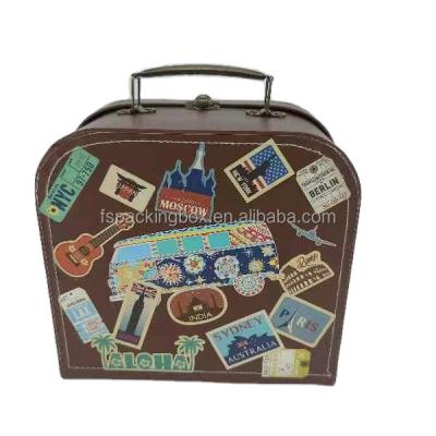 China Recycled Hard Materials Cardboard Suitcase Box Have 900pcs In Stock for sale