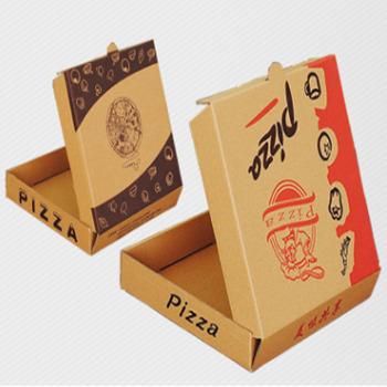 China Recycled Materials Take Away Pizza Paper Box for sale