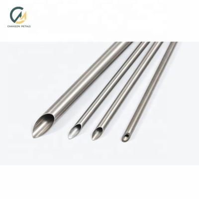 China Chanson Metal ASTM A269 TP 316 Medical Stainless Steel Capillary Tubing Price for sale