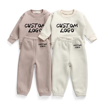 China Girls' Clothing Sets Hot Sale Boutique Children's Casual Tracksuit Autumn Winter Babies Two-Piece Outfits for sale