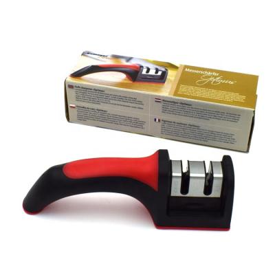 China Viable Wholesale Kitchen 2 Stage Professional Manual Knife Sharpener for sale