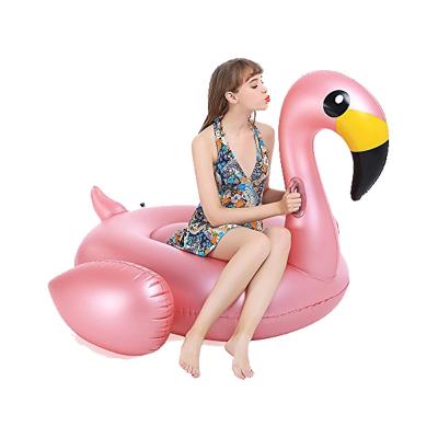 China Hot Sale Water Sport Flamingo Water Float Toys Inflatable Flamingo Water Swimming Float for sale