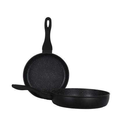 China Traditional Forged Aluminum Ceramic Egg Home Kitchen Nonstick Frying Pans Non Stick Cookware for sale