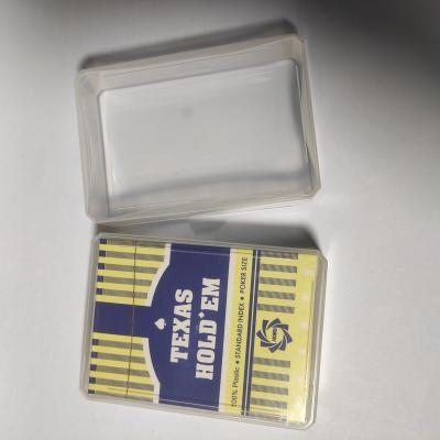 China PLASTIC Clay PS Playing Card Box Business Cards Box Holder for sale