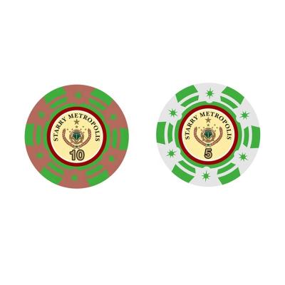 China Real Clay 14g Cashgame Poker Chip Custom Made For You for sale