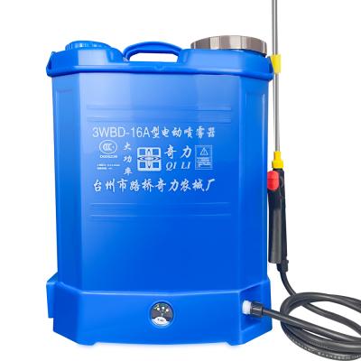 China Good sale garden 16L backpack lithium battery agricultural electric sprayer/garden battery plastic sprayer for sale