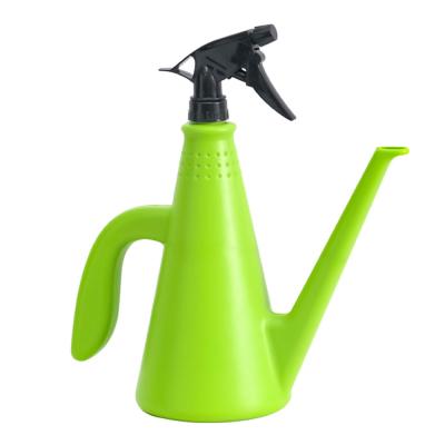 China PE Watering Can 1L Spray Air Pressure Spray Bottle Portable Handheld Watering Can For Household Use Multifunctional for sale