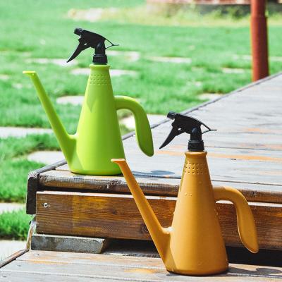 China PE Spray Portable Handheld Air Pressure Spray Bottle Multifunctional Watering Can for sale