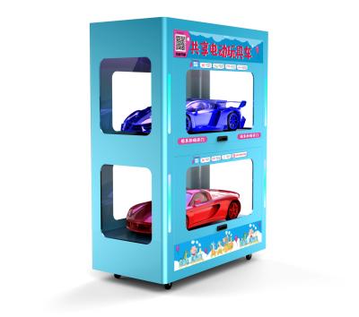 China Shopping Mall Toy Car Rent Kiosk Vending Machine QR Code Open Rent Child Drive Toy Carpool Station for sale