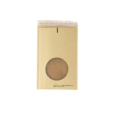 China Recycled Kraft Paper Honeycomb Bag Envelope Materials Recycled Paper Padded Mailer for sale